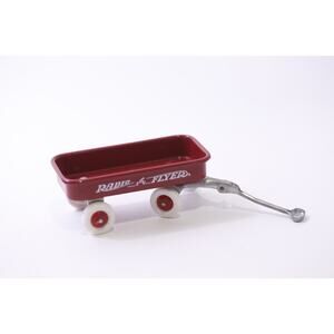 1990, Radio Flyer, Red Wagon, FLAWED, Classic, Vehicle Miniature ~ 260112-WH 893